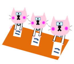 pharmacist of a cat sticker #3745938