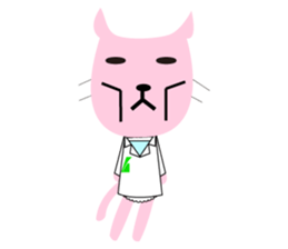 pharmacist of a cat sticker #3745955