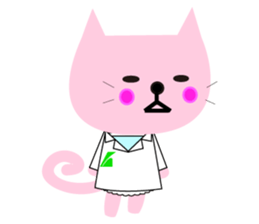 pharmacist of a cat sticker #3745959