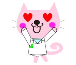 pharmacist of a cat sticker #3745965