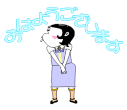 miss makiko sticker #3746207