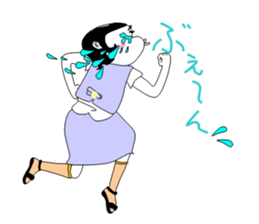 miss makiko sticker #3746221