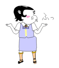 miss makiko sticker #3746226