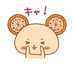 PIZZA KUMA sticker #3746773