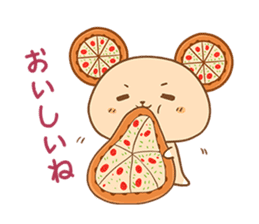PIZZA KUMA sticker #3746799