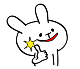 Lovely Rabbit and Turtle sticker #3746930