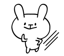 Lovely Rabbit and Turtle sticker #3746933