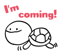 Lovely Rabbit and Turtle sticker #3746934