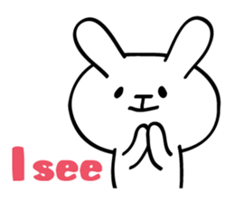 Lovely Rabbit and Turtle sticker #3746938