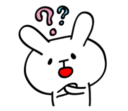 Lovely Rabbit and Turtle sticker #3746946