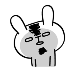 Lovely Rabbit and Turtle sticker #3746951