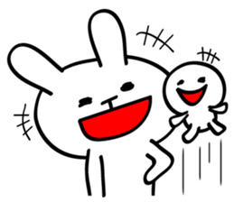 Lovely Rabbit and Turtle sticker #3746954