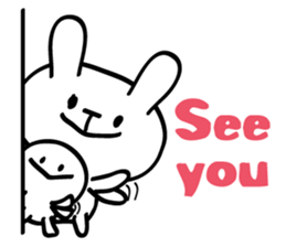 Lovely Rabbit and Turtle sticker #3746956