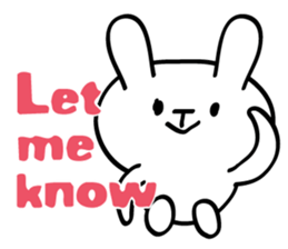 Lovely Rabbit and Turtle sticker #3746959