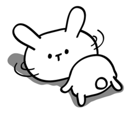 Lovely Rabbit and Turtle sticker #3746964