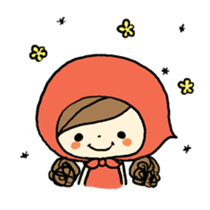 Little Red Riding-Hood & ryuryu sticker #3747287