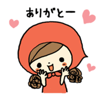 Little Red Riding-Hood & ryuryu sticker #3747290