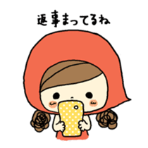 Little Red Riding-Hood & ryuryu sticker #3747316