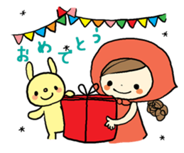 Little Red Riding-Hood & ryuryu sticker #3747320