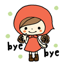 Little Red Riding-Hood & ryuryu sticker #3747323