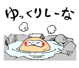 Sloth with a funny accent by Maco. sticker #3747569