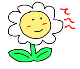 smile flowers sticker #3747741