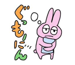 Usa-motch the Rabbit sticker #3747847