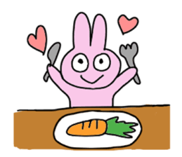 Usa-motch the Rabbit sticker #3747848