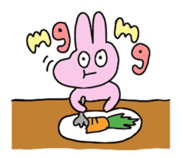 Usa-motch the Rabbit sticker #3747849