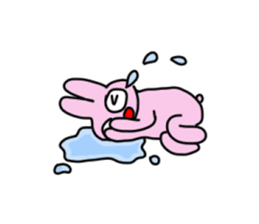 Usa-motch the Rabbit sticker #3747854