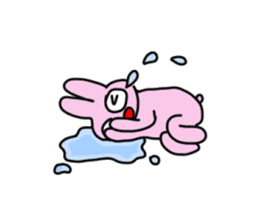 Usa-motch the Rabbit sticker #3747854