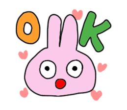 Usa-motch the Rabbit sticker #3747859