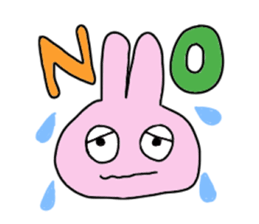 Usa-motch the Rabbit sticker #3747860