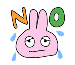 Usa-motch the Rabbit sticker #3747860