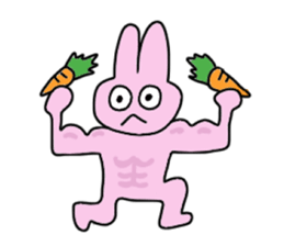 Usa-motch the Rabbit sticker #3747861