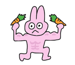 Usa-motch the Rabbit sticker #3747861