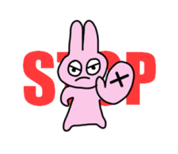 Usa-motch the Rabbit sticker #3747862