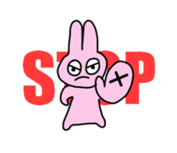 Usa-motch the Rabbit sticker #3747862