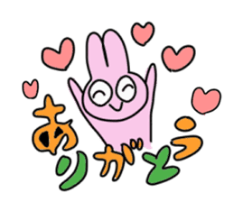 Usa-motch the Rabbit sticker #3747863