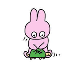 Usa-motch the Rabbit sticker #3747869