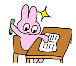 Usa-motch the Rabbit sticker #3747872