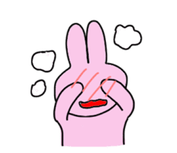 Usa-motch the Rabbit sticker #3747877