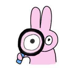 Usa-motch the Rabbit sticker #3747880