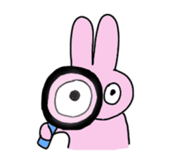 Usa-motch the Rabbit sticker #3747880