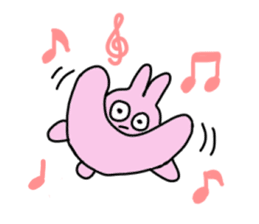 Usa-motch the Rabbit sticker #3747884