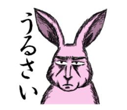 Usa-motch the Rabbit sticker #3747885