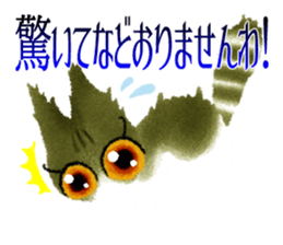 Beautiful cat SASAMI sticker #3748000