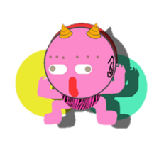 Cute demon! sticker #3748208
