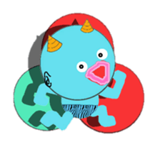 Cute demon! sticker #3748209