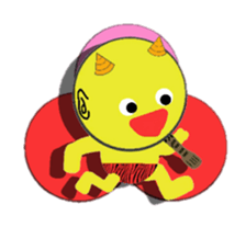 Cute demon! sticker #3748210